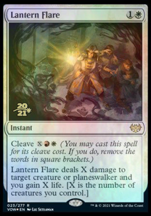 Lantern Flare [Innistrad: Crimson Vow Prerelease Promos] | Good Games Modbury