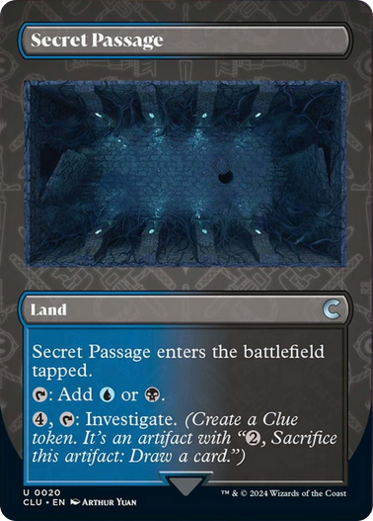 Secret Passage (Borderless) [Ravnica: Clue Edition] | Good Games Modbury