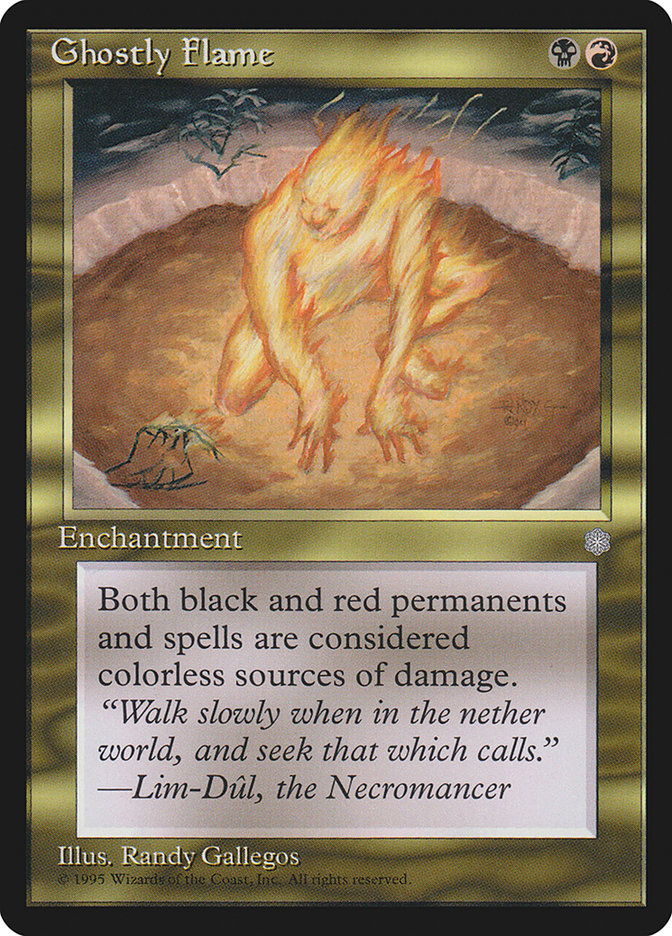 Ghostly Flame 292/383 (Ice Age)  | Good Games Modbury