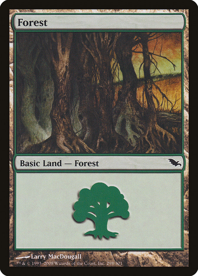 Forest (298) [Shadowmoor] | Good Games Modbury
