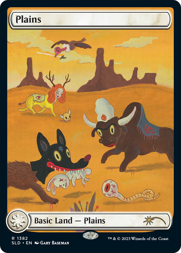 Plains (1382) [Secret Lair Drop Series] | Good Games Modbury