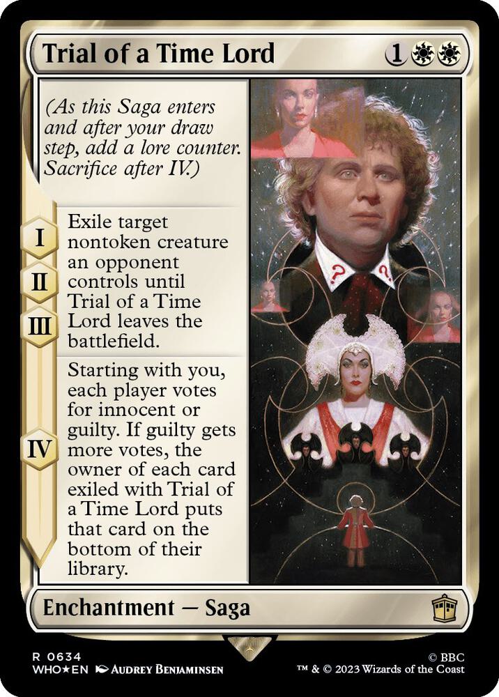 Trial of a Time Lord 634/331 (Universes Beyond: Doctor Who)  - Surge Foil | Good Games Modbury