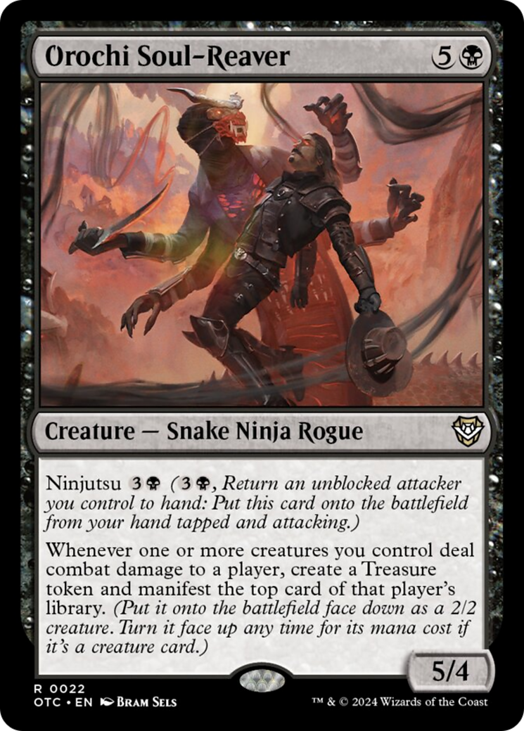 Orochi Soul-Reaver [Outlaws of Thunder Junction Commander] | Good Games Modbury