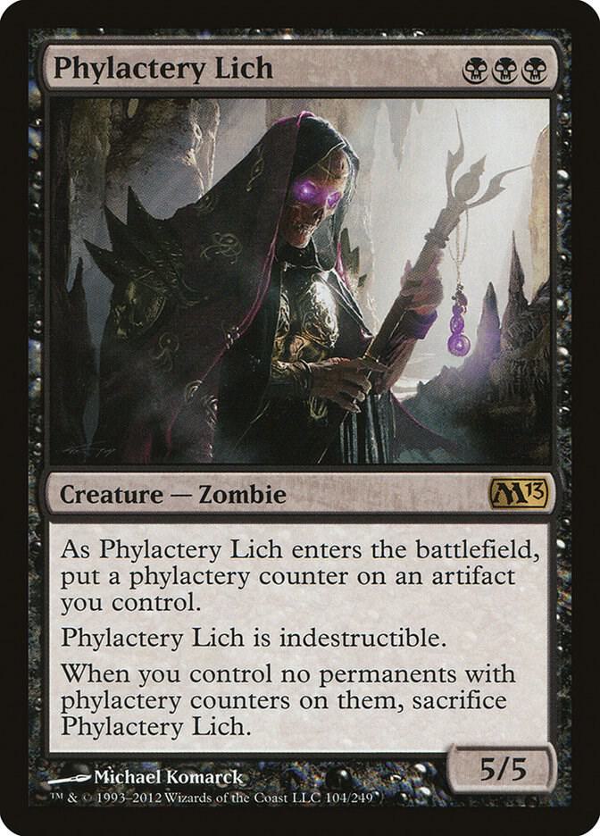 Phylactery Lich 104 (Magic 2013 (M13))  | Good Games Modbury