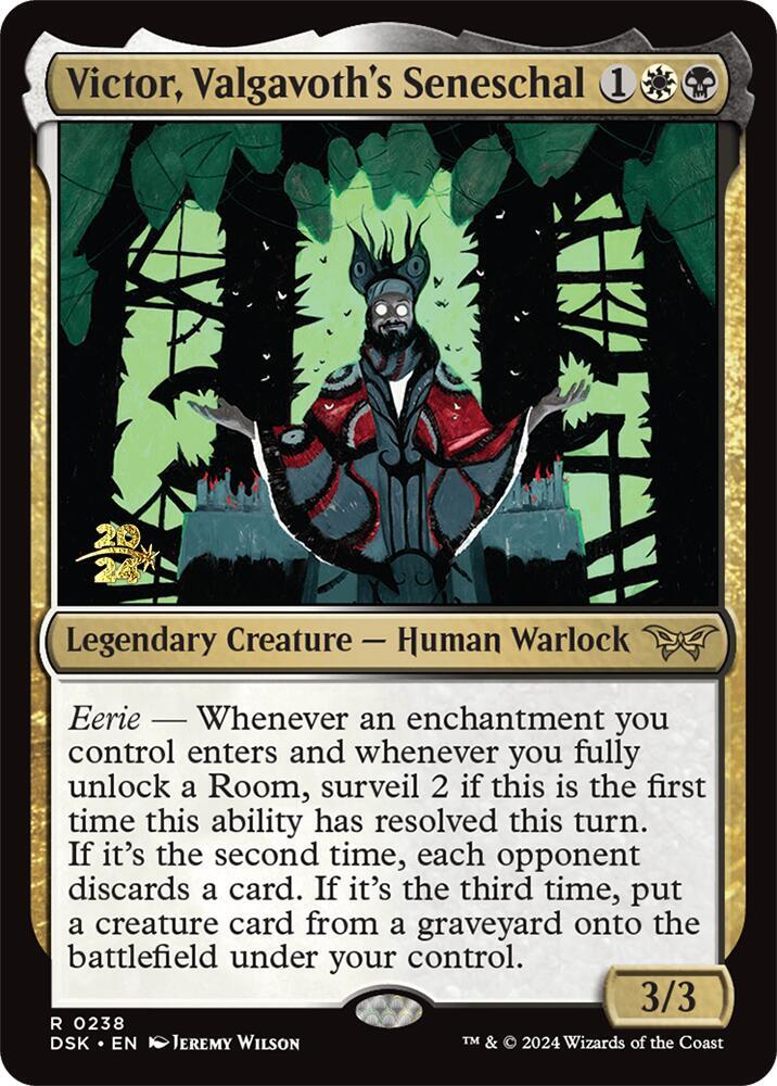Victor Valgavoths Seneschal 238s/180 (Prerelease Cards)  - Foil | Good Games Modbury