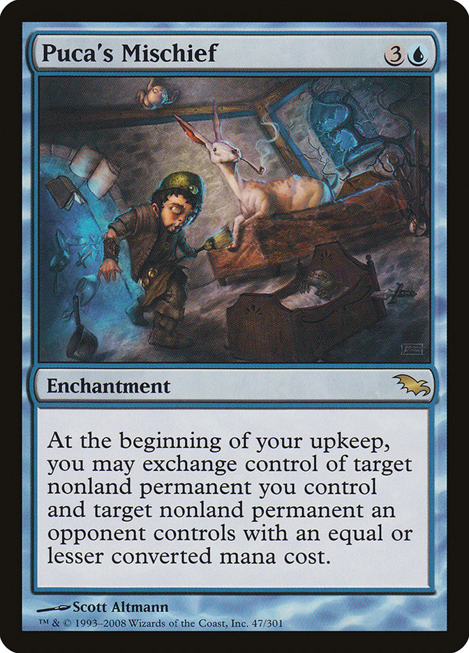 Puca's Mischief 47/301 (Shadowmoor)  | Good Games Modbury