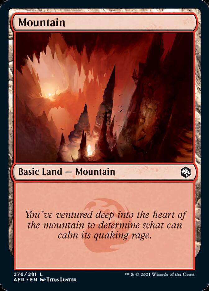 Mountain (276) [Dungeons & Dragons: Adventures in the Forgotten Realms] | Good Games Modbury