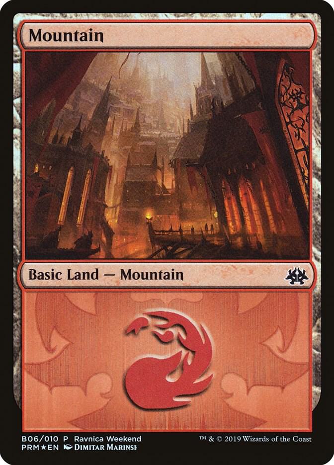 Mountain Rakdos B06 B06/10 (Launch Party & Release Event Promos)  - Foil | Good Games Modbury