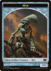 Myr // Pentavite Double-Sided Token [Commander 2014 Tokens] | Good Games Modbury