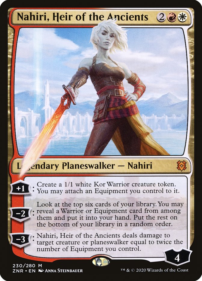 Nahiri, Heir of the Ancients [Zendikar Rising] | Good Games Modbury