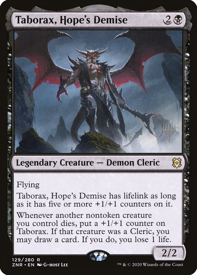 Taborax, Hope's Demise (Promo Pack) [Zendikar Rising Promos] | Good Games Modbury