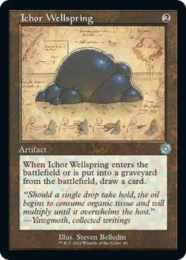 Ichor Wellspring Schematic 84 (The Brothers' War: Retro Frame Artifacts)  - Foil | Good Games Modbury