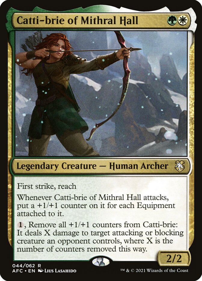 Catti-brie of Mithral Hall 44/62 (Commander: Adventures in the Forgotten Realms)  | Good Games Modbury