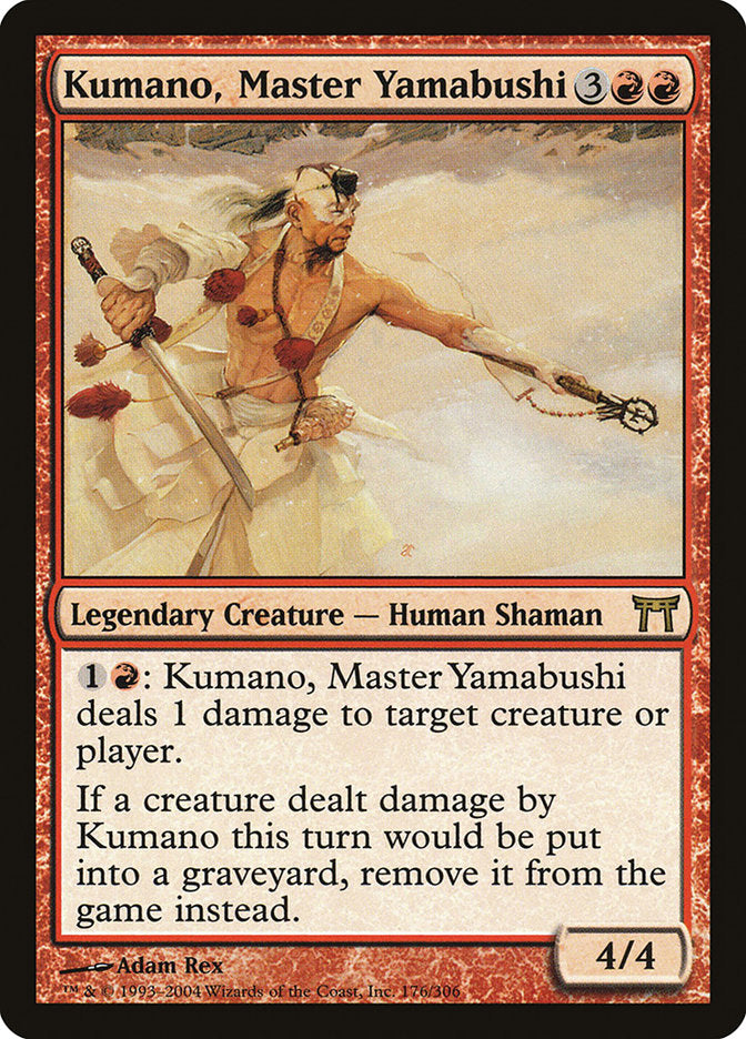 Kumano, Master Yamabushi 176/306 (Champions of Kamigawa)  | Good Games Modbury