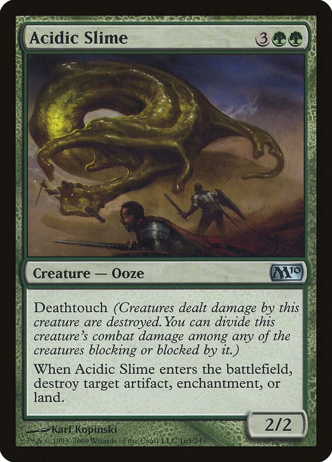 Acidic Slime 165/249 (Magic 2010 (M10))  | Good Games Modbury