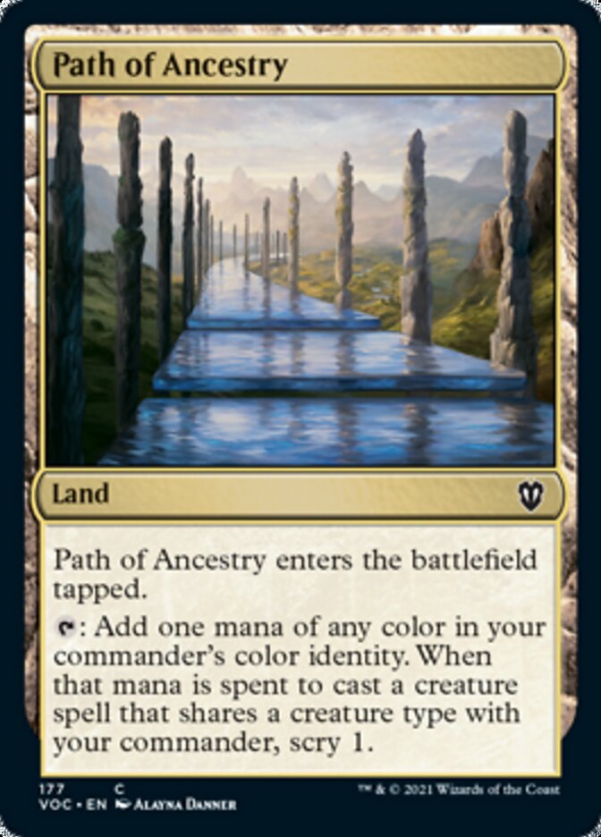 Path of Ancestry [Innistrad: Crimson Vow Commander] | Good Games Modbury