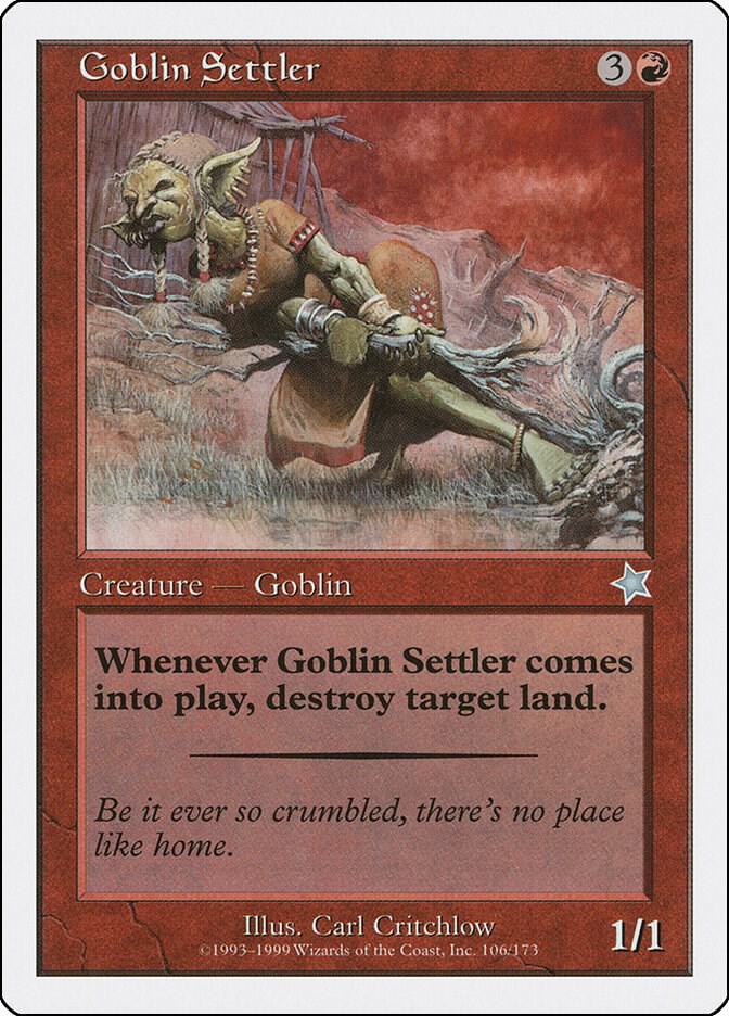 Goblin Settler 106/173 (Starter 1999)  | Good Games Modbury