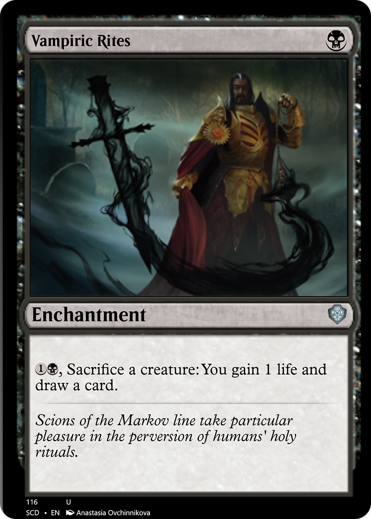 Vampiric Rites [Starter Commander Decks] | Good Games Modbury