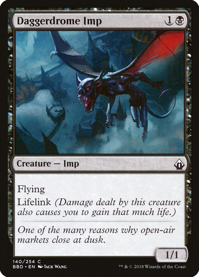 Daggerdrome Imp 140/254 (Battlebond)  - Foil | Good Games Modbury
