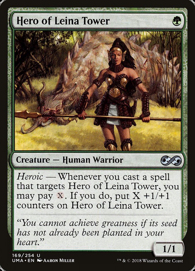 Hero of Leina Tower 169/254 (Ultimate Masters)  - Foil | Good Games Modbury
