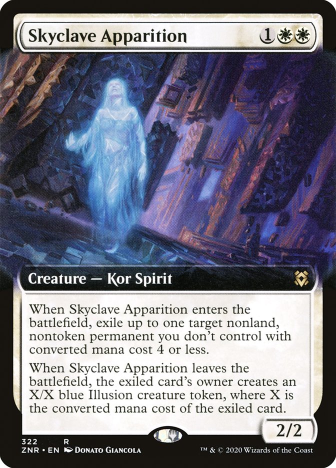 Skyclave Apparition (Extended Art) [Zendikar Rising] | Good Games Modbury