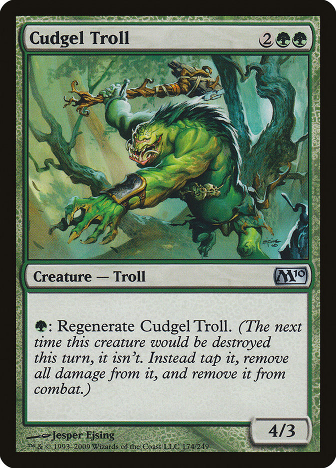 Cudgel Troll [Magic 2010] | Good Games Modbury