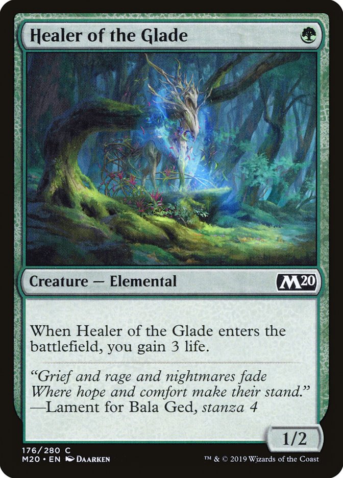Healer of the Glade 176/280 (Core Set 2020)  | Good Games Modbury