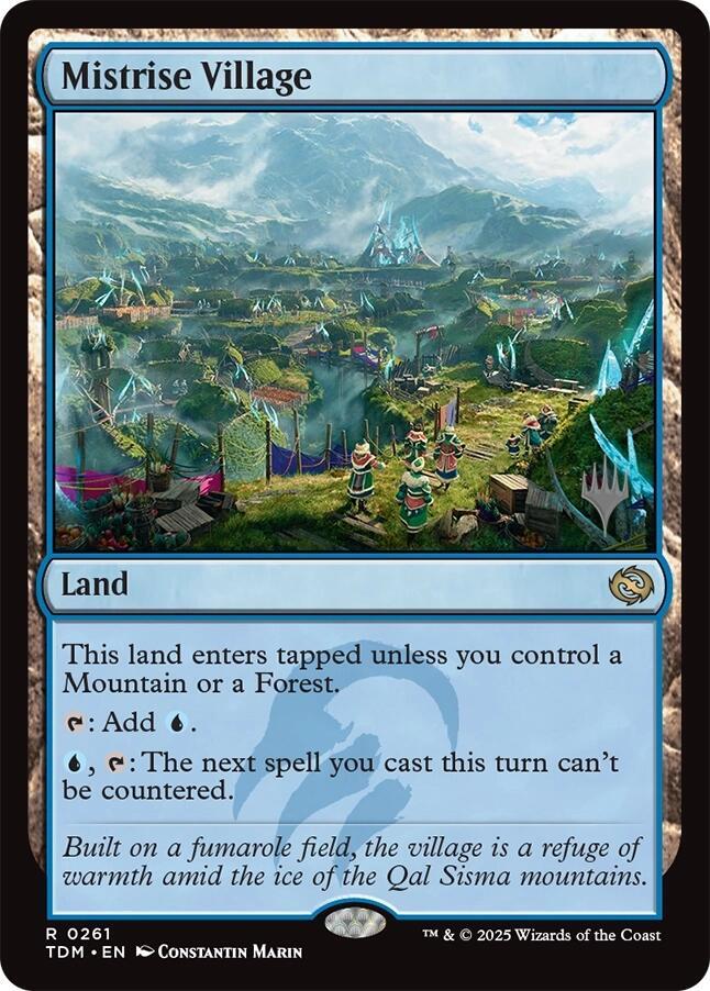 Mistrise Village 261 (Promo Pack: Tarkir: Dragonstorm)  | Good Games Modbury