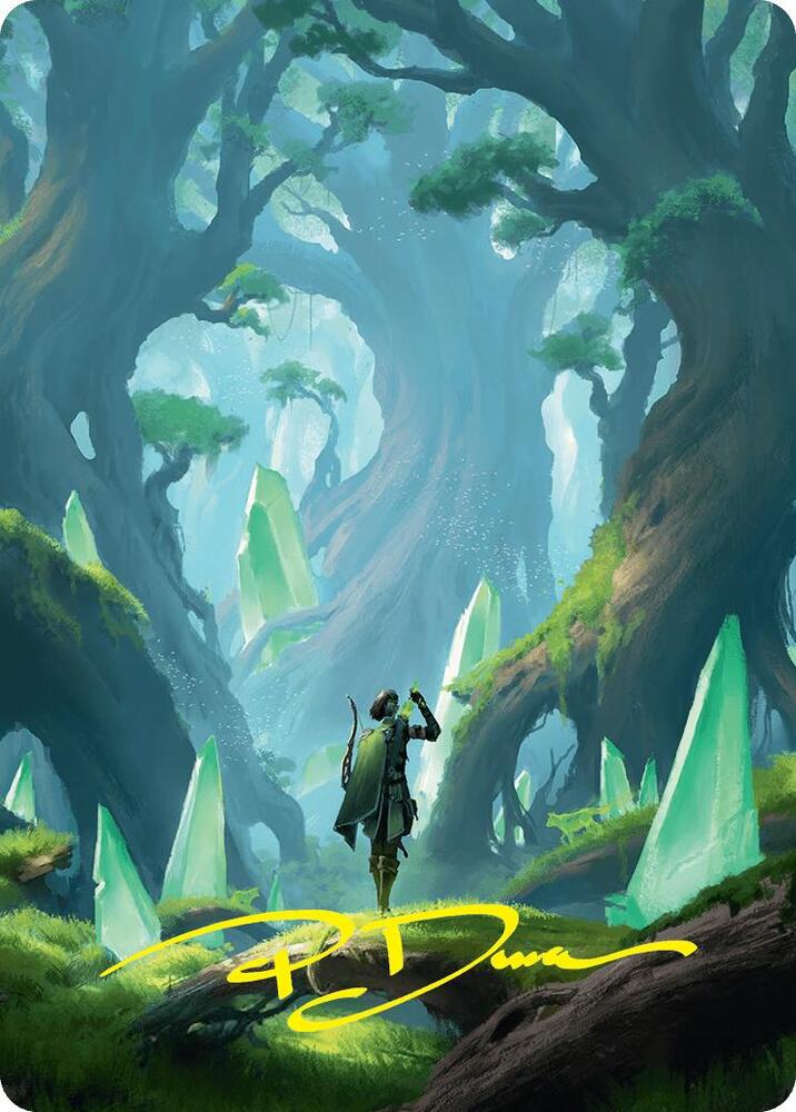 Forest Art Card 25 54 Gold Stamped Signature 25 (Art Series: Foundations)  | Good Games Modbury