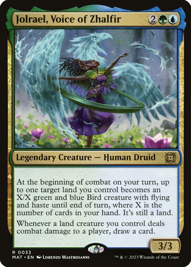Jolrael, Voice of Zhalfir 33/50 (March of the Machine: The Aftermath)  - Foil | Good Games Modbury