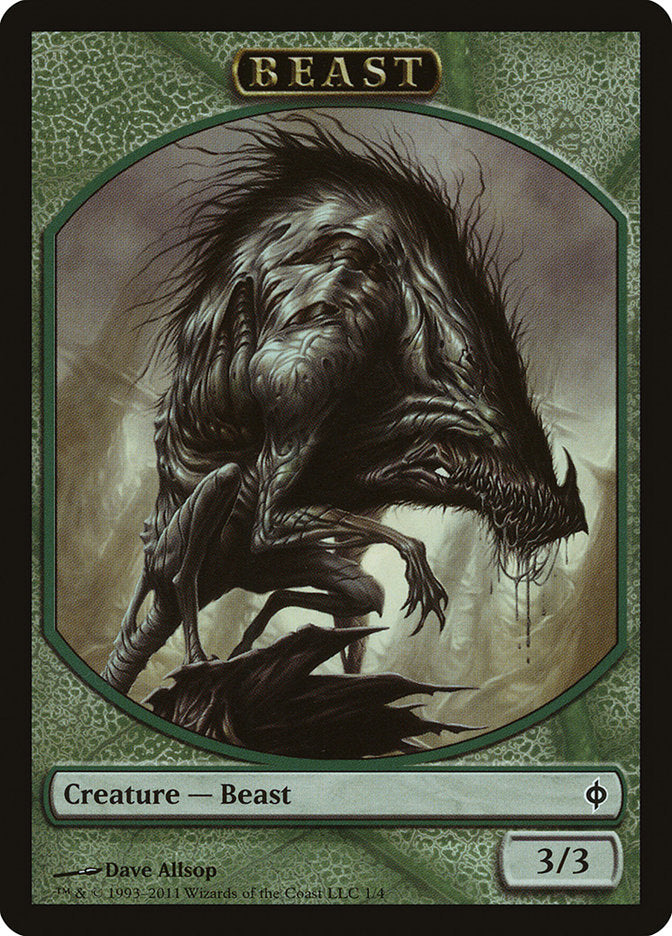 Beast Token [New Phyrexia Tokens] | Good Games Modbury