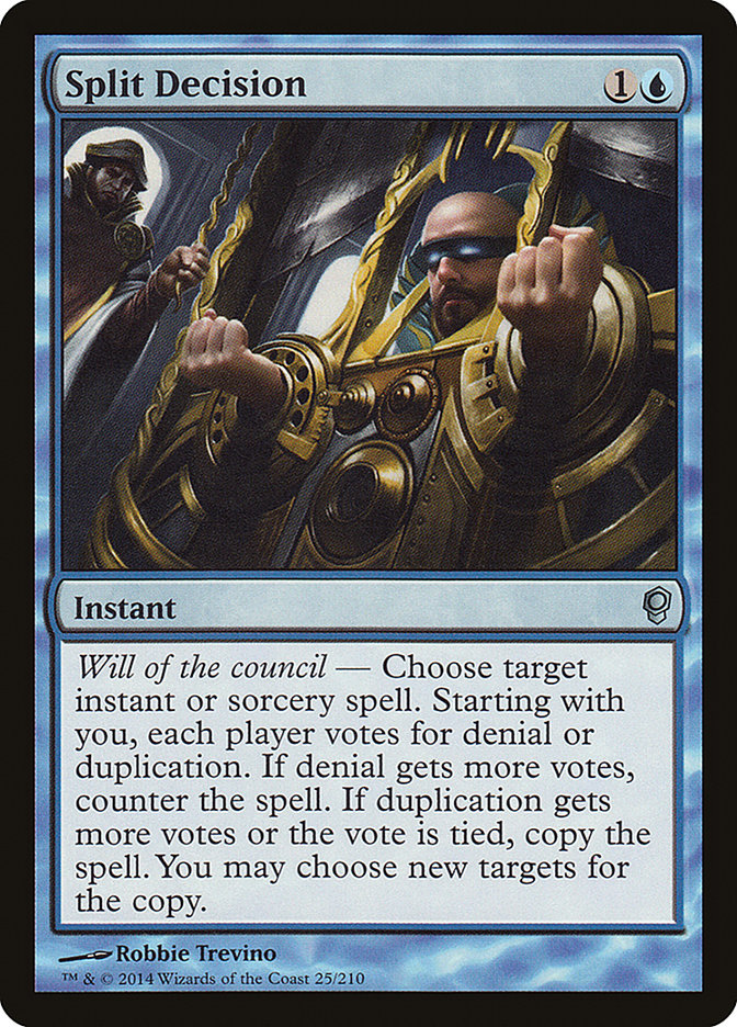 Split Decision 25/210 (Conspiracy)  - Foil | Good Games Modbury
