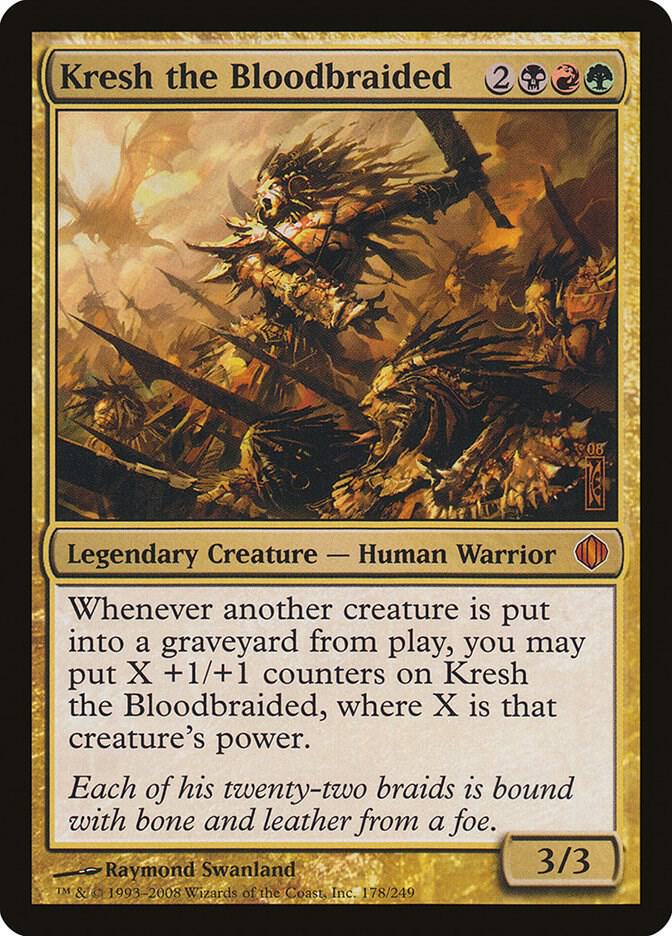 Kresh the Bloodbraided 178/249 (Shards of Alara)  - Foil | Good Games Modbury