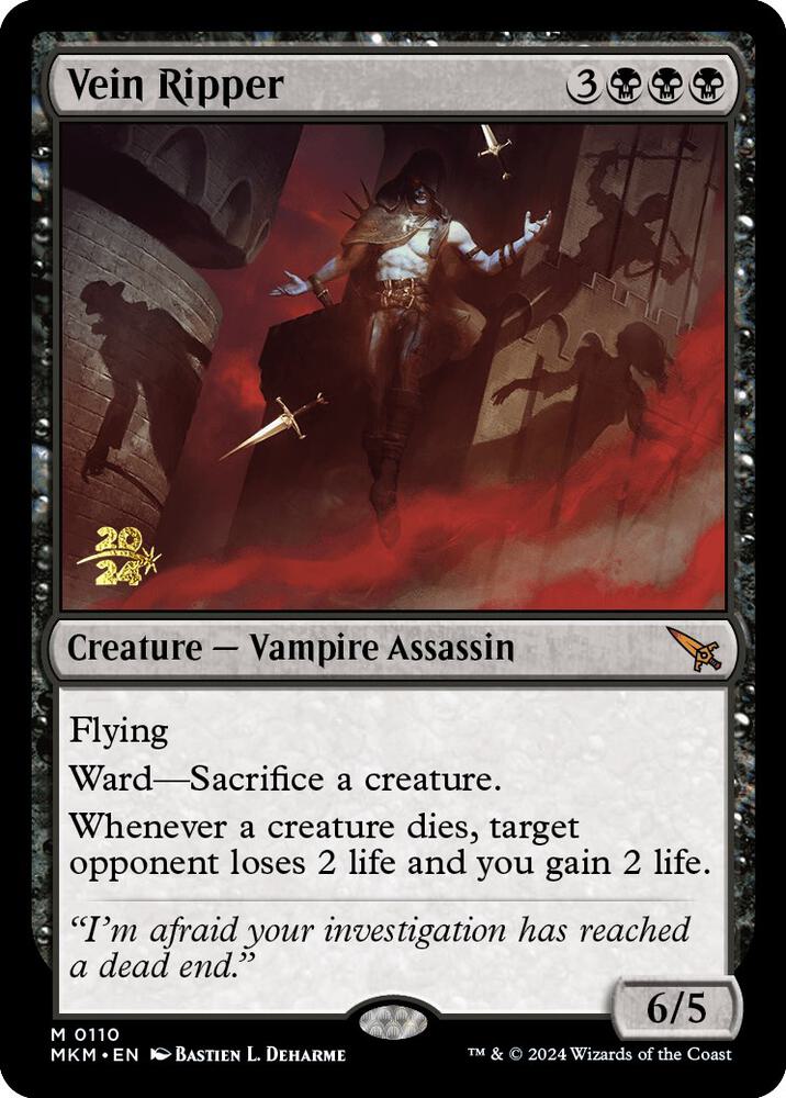 Vein Ripper 110s/182 (Prerelease Cards)  - Foil | Good Games Modbury