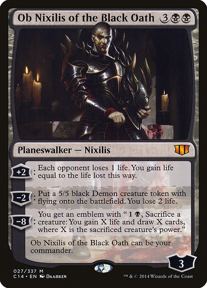 Ob Nixilis of the Black Oath [Commander 2014] | Good Games Modbury