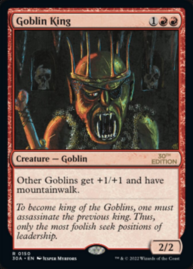 Goblin King [30th Anniversary Edition] | Good Games Modbury