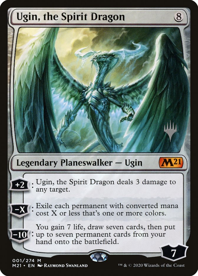 Ugin, the Spirit Dragon (Promo Pack) [Core Set 2021 Promos] | Good Games Modbury