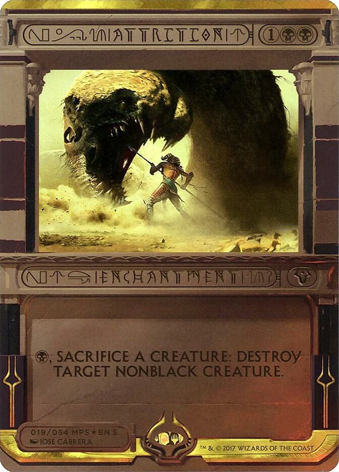 Attrition 19/54 (Masterpiece Series: Amonkhet Invocations)  - Foil | Good Games Modbury