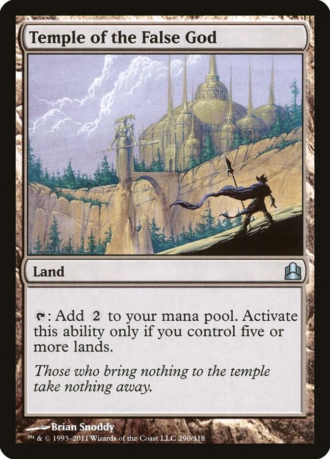 Temple of the False God 290/318 (Commander)  | Good Games Modbury