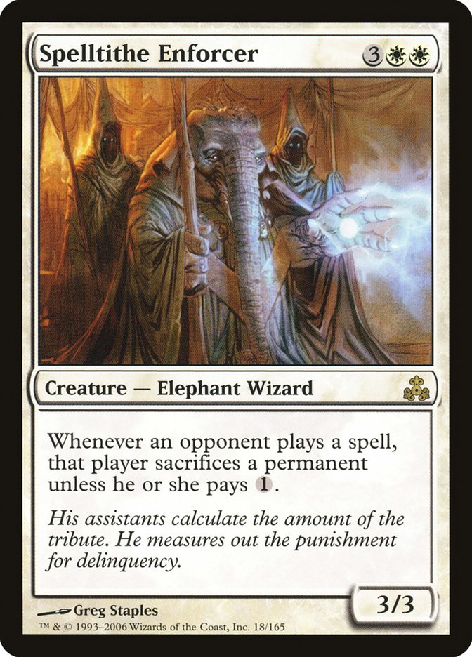 Spelltithe Enforcer 18/165 (Guildpact)  | Good Games Modbury