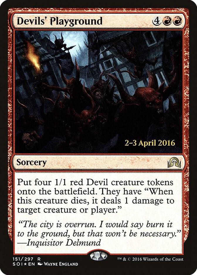 Devils' Playground 151s/89 (Prerelease Cards)  - Foil | Good Games Modbury