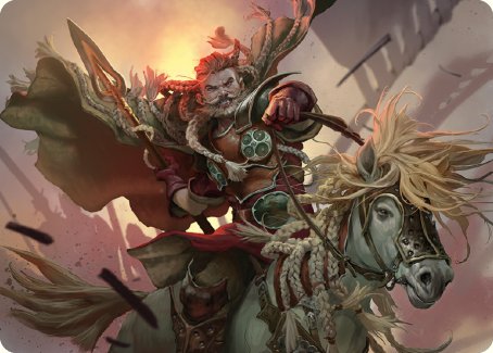 Eomer of the Riddermark Art Card [The Lord of the Rings: Tales of Middle-earth Art Series] | Good Games Modbury