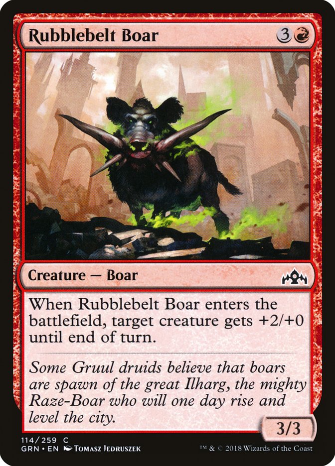 Rubblebelt Boar [Guilds of Ravnica] | Good Games Modbury