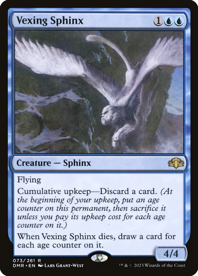 Vexing Sphinx 73/261 (Dominaria Remastered)  - Foil | Good Games Modbury