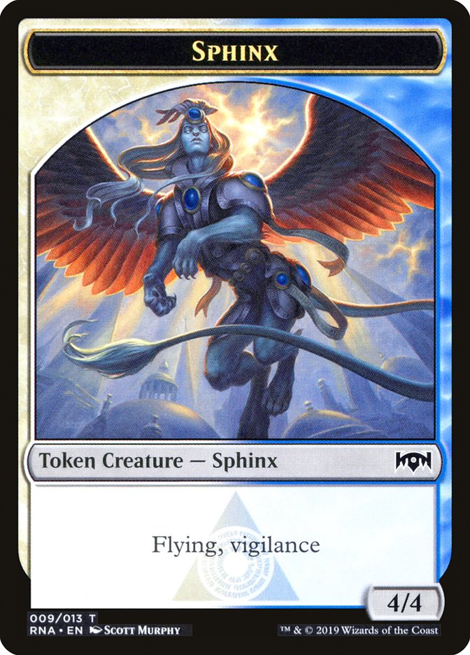 Sphinx Token [Ravnica Allegiance Tokens] | Good Games Modbury