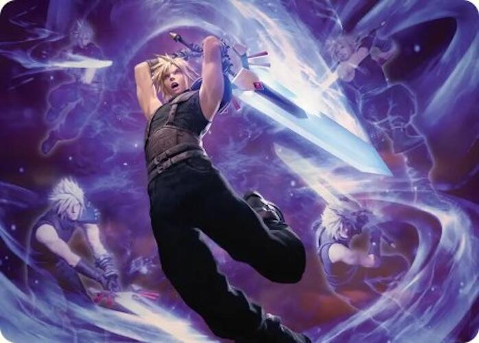 Clouds Limit Break Art Card 23 (Art Series: FINAL FANTASY)  | Good Games Modbury