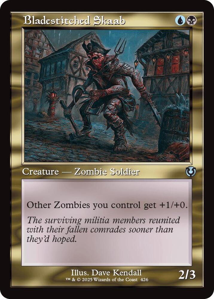 Bladestitched Skaab 426/287 (Innistrad Remastered)  - Retro Foil | Good Games Modbury