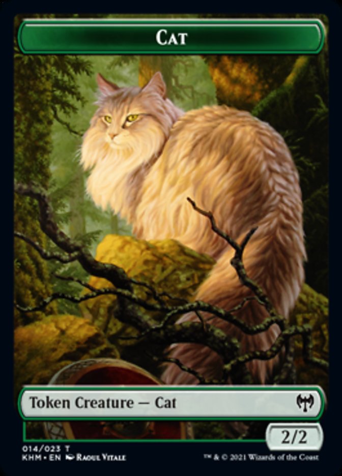 Cat Token [Kaldheim Tokens] | Good Games Modbury