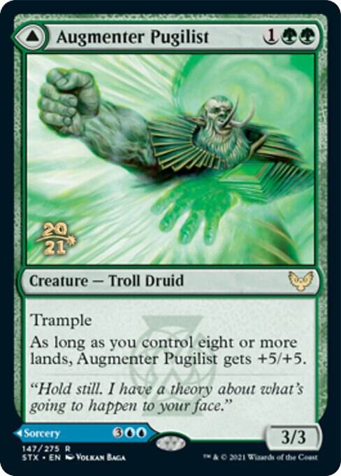 Augmenter Pugilist // Echoing Equation 147s/180 (Prerelease Cards)  - PreRelease Foil | Good Games Modbury
