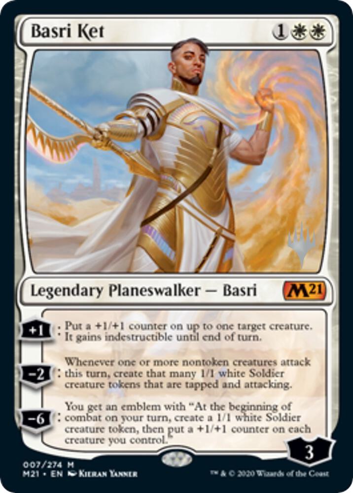 Basri Ket 7 (Promo Pack: Core Set 2021)  - Foil | Good Games Modbury